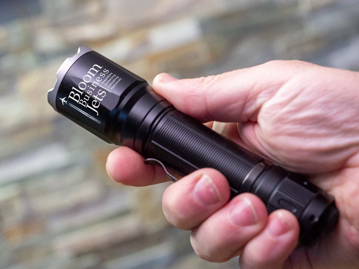 Engrave your Company Logo on a Fenix Flashlight - Image 3