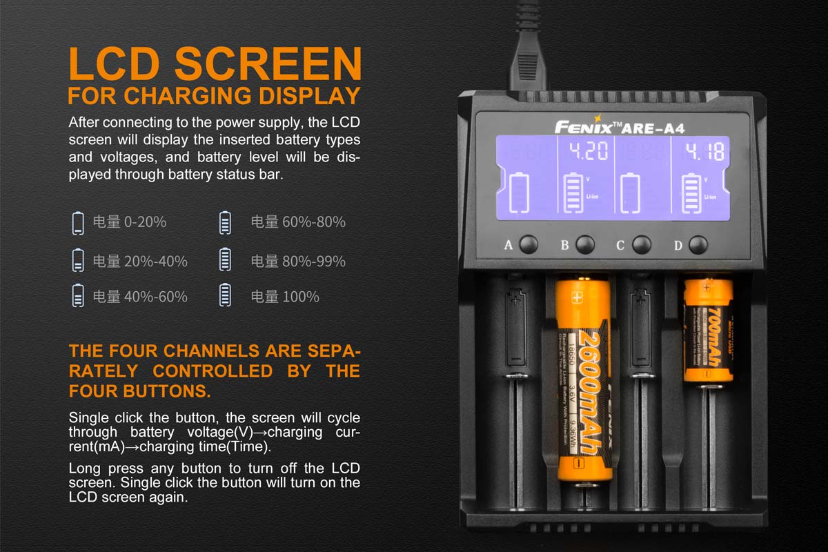 Fenix ARE-A4 Battery Charger - Image 5