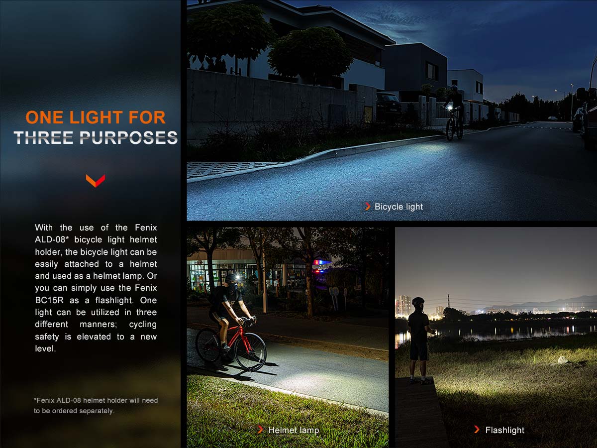 Fenix BC15R Rechargeable Bike Light - Image 12