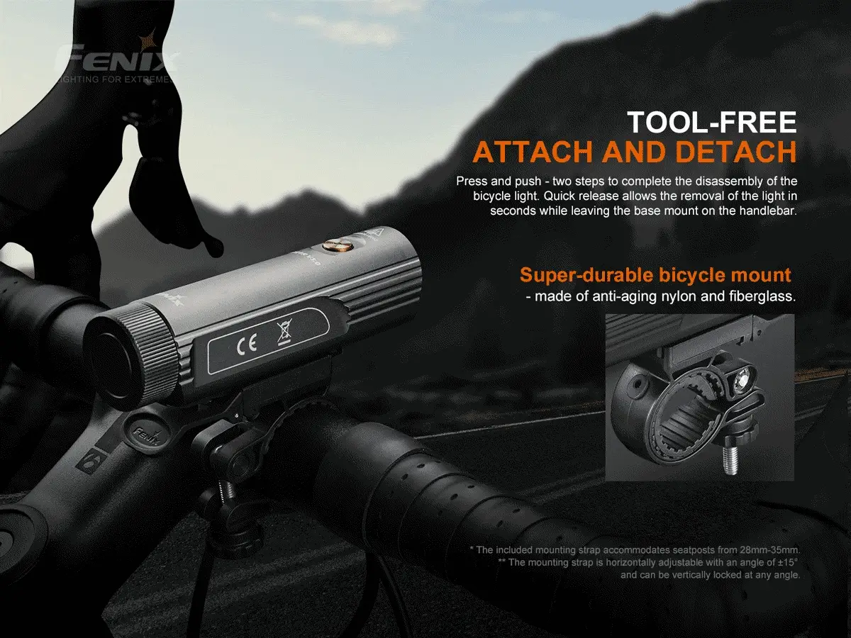 Fenix BC21R V3.0 Rechargeable Bike Light - DISCONTINUED - Image 11