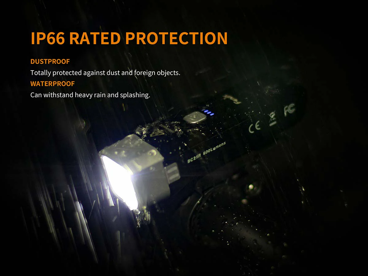 Fenix BC25R USB Rechargeable Bike Light - Image 7