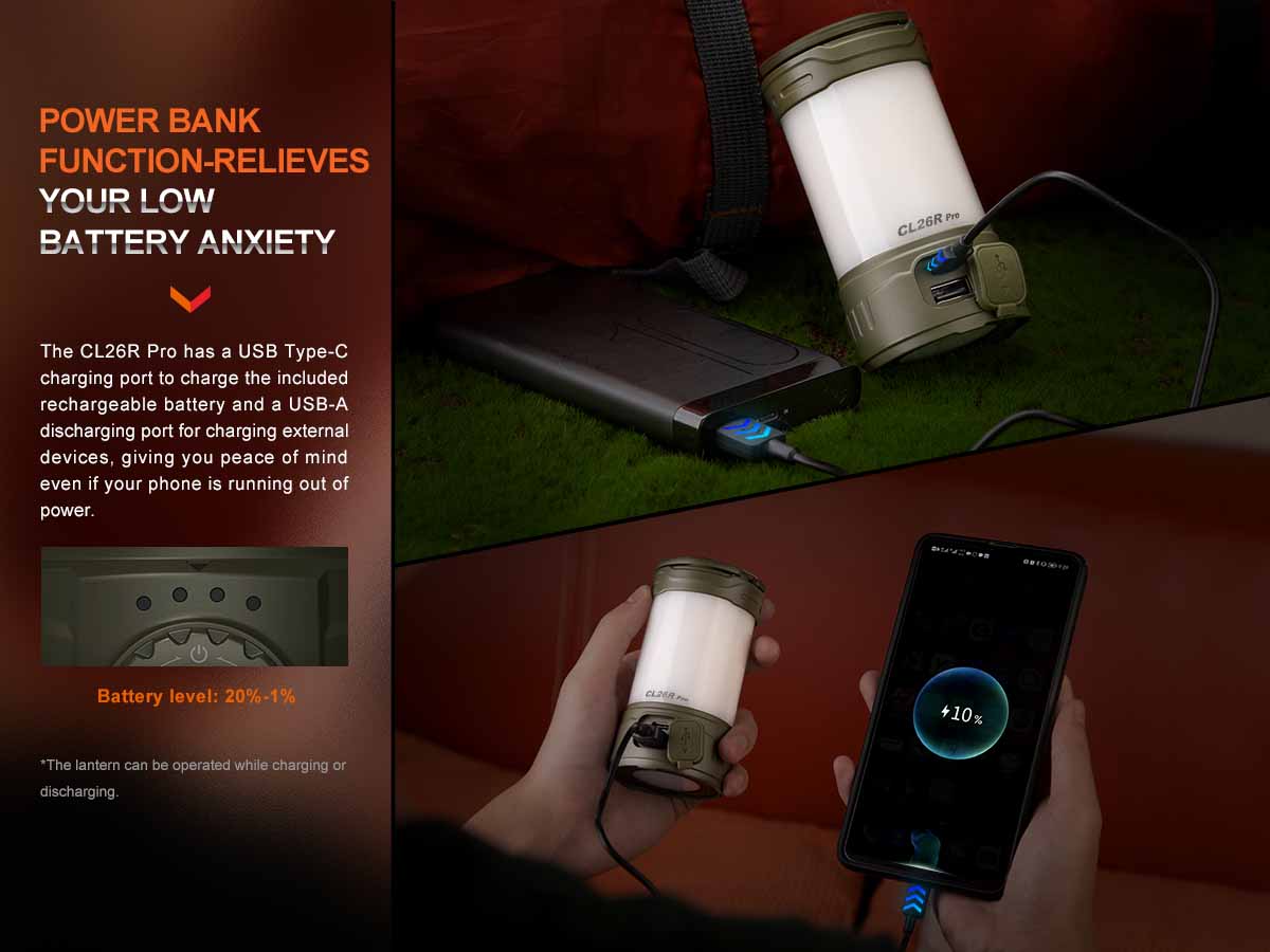 Fenix CL26R PRO Rechargeable Lantern - Image 10