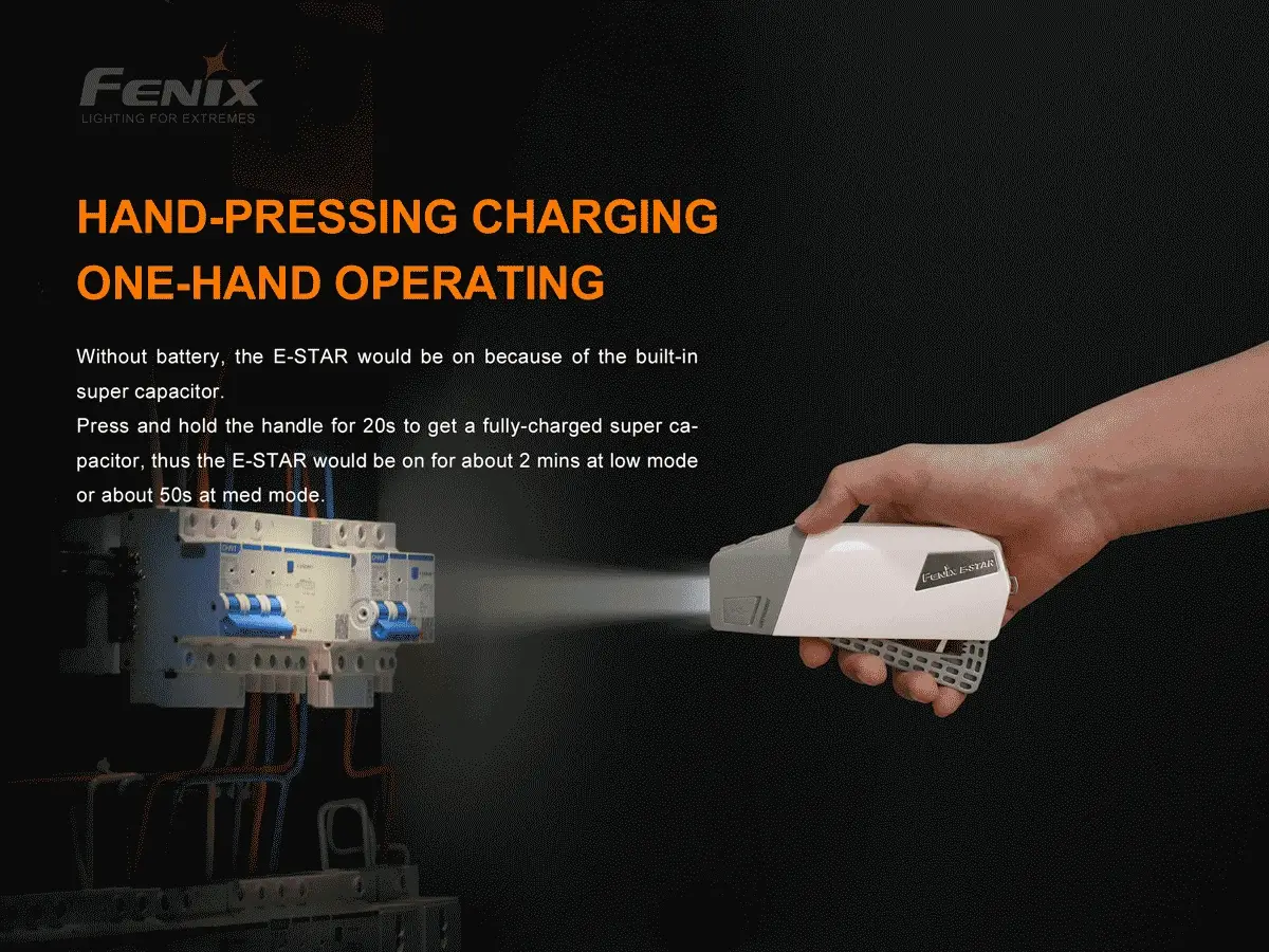 Fenix E-STAR Emergency Flashlight - DISCONTINUED - Image 7
