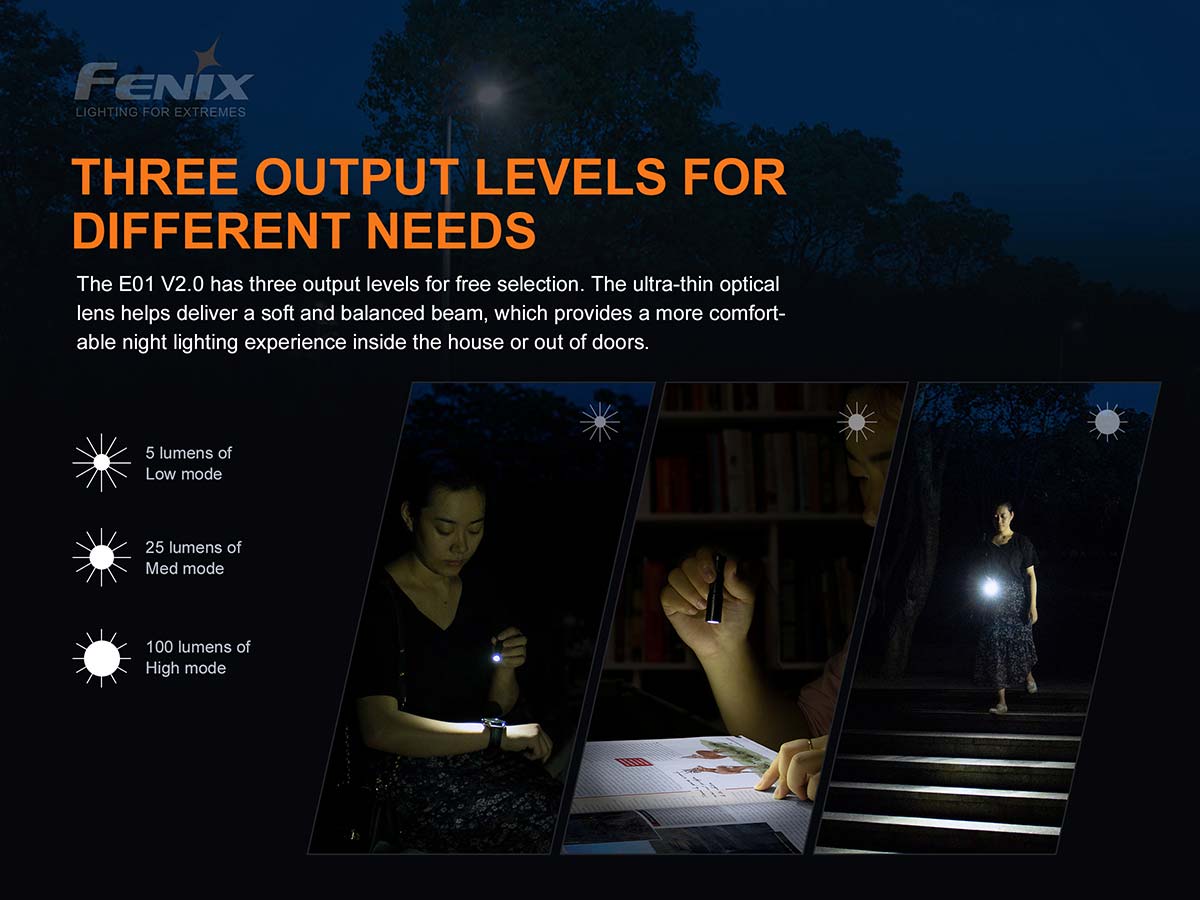 Fenix E01 V2.0 AAA Flashlight - Image 6