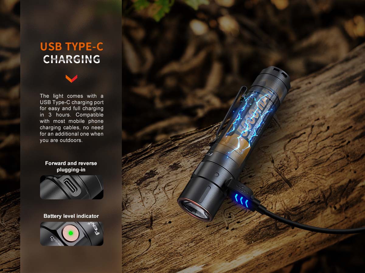 Fenix E35R Rechargeable EDC Flashlight - Image 13