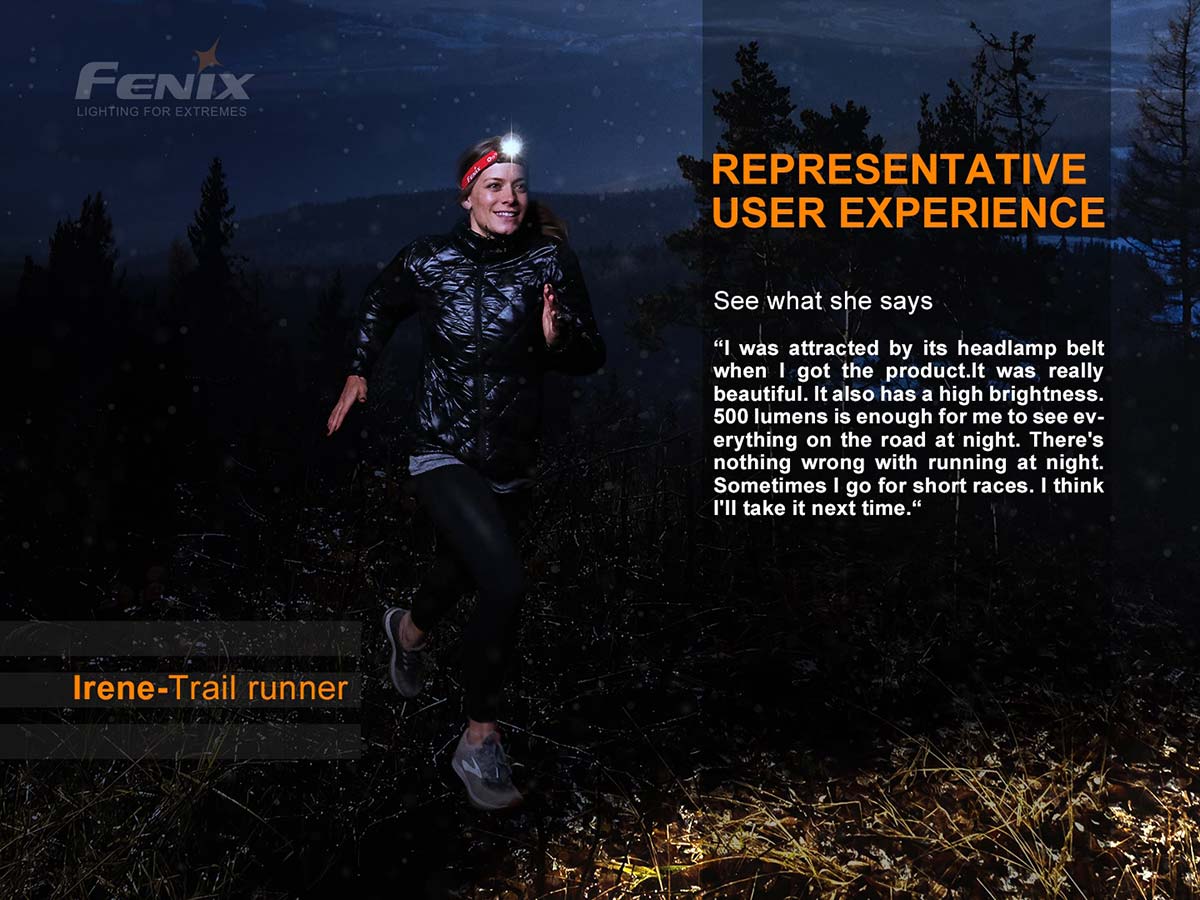 Fenix HL18R-T Rechargeable Headlamp- DISCONTINUED - Image 13