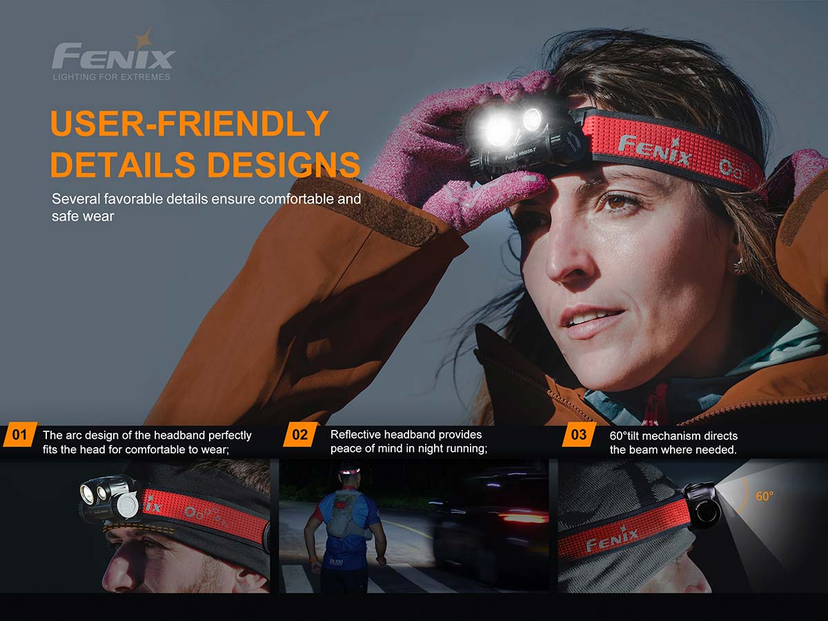 Fenix HM65R-T Rechargeable Headlamp - DISCONTINUED - Image 6