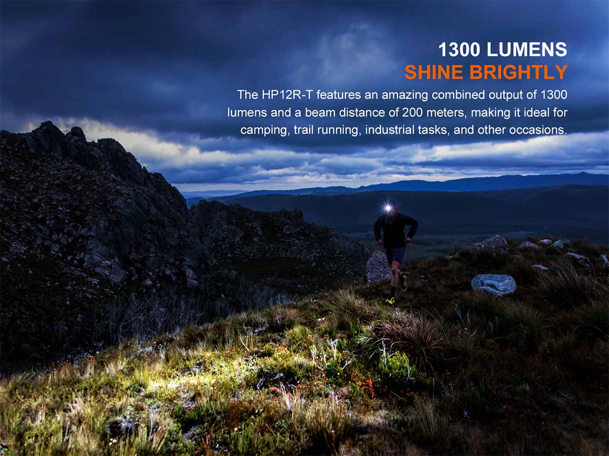 Fenix HP12R-T Rechargeable Headlamp - Image 4