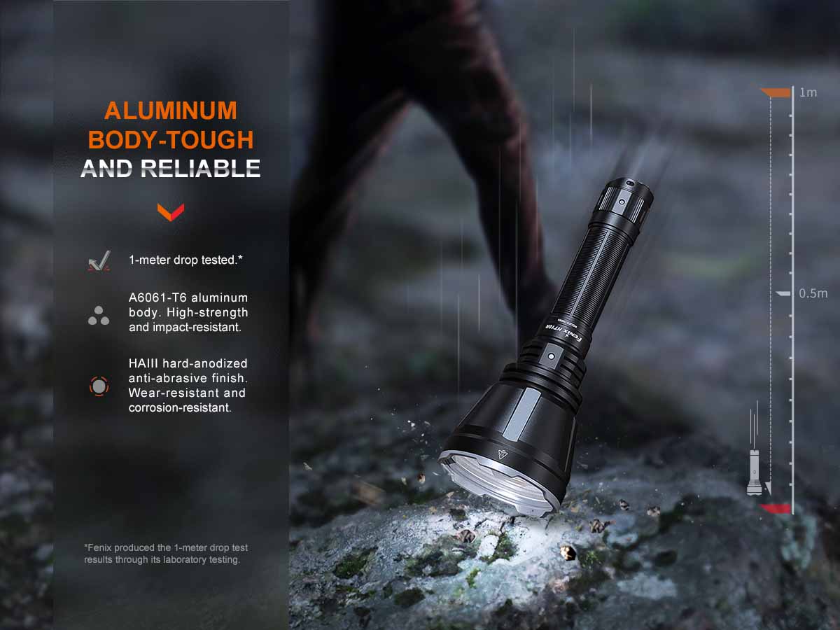 Fenix HT18R Long-Distance Flashlight - DISCONTINUED - Image 10