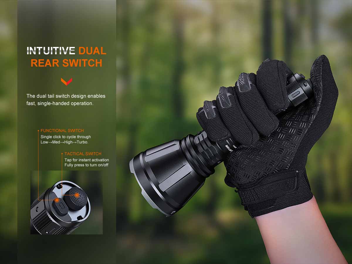 Fenix HT18R Long-Distance Flashlight - DISCONTINUED - Image 5