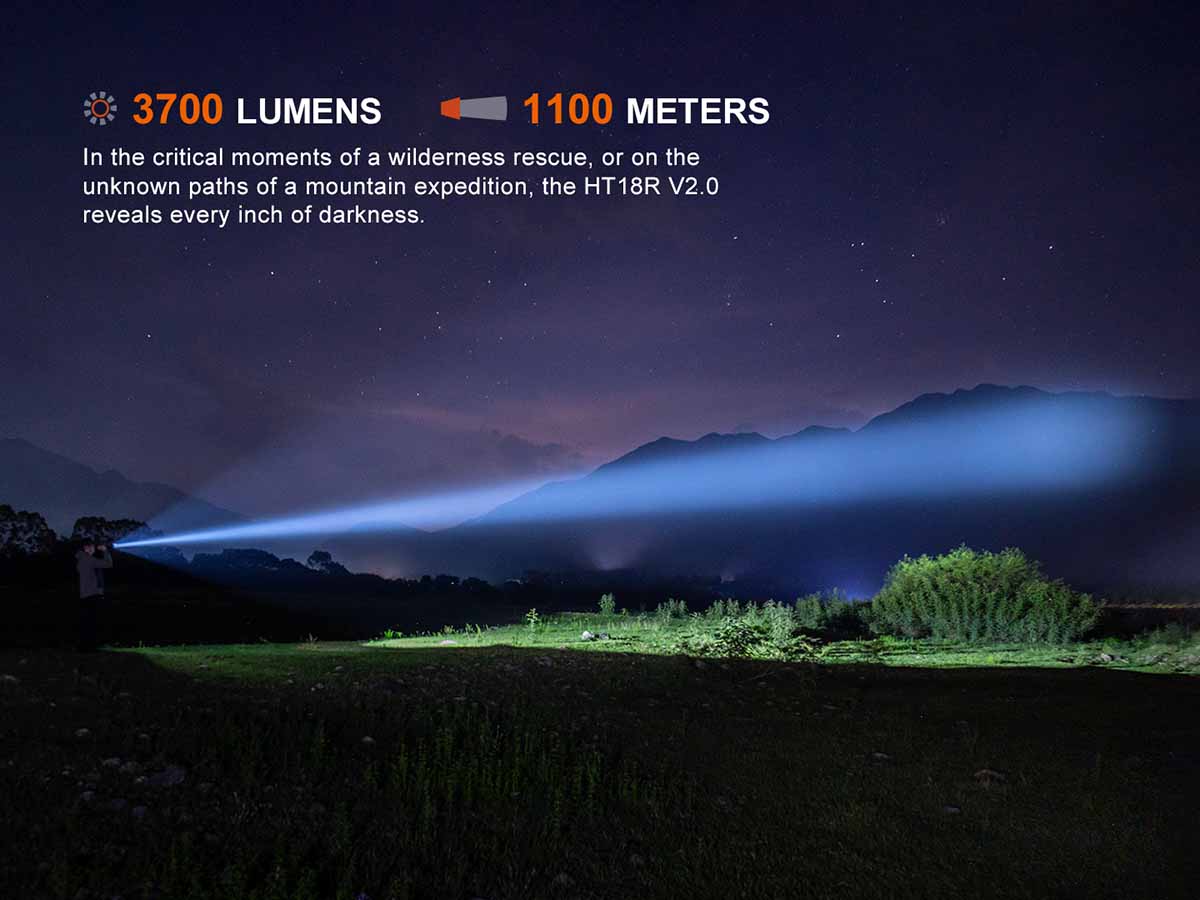 Fenix HT18R V2.0 Long-Distance Flashlight - Image 4