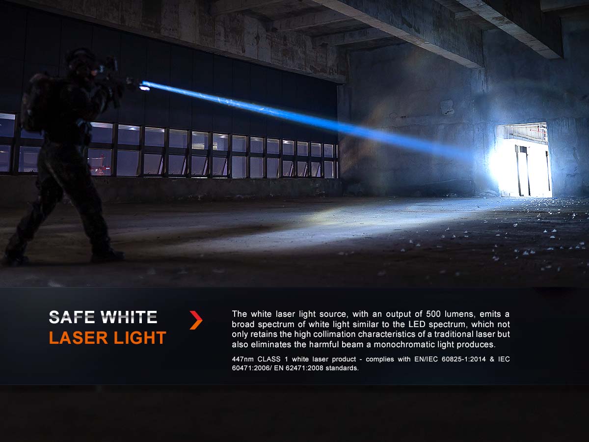 Fenix HT30R White Laser Flashlight - DISCONTINUED - Image 5