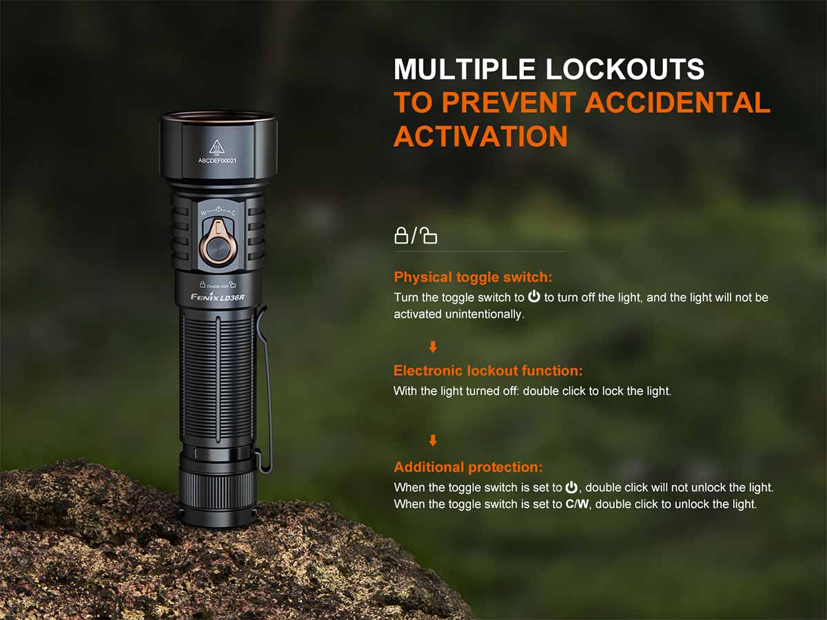 Fenix LD36R Multicolor Flashlight - Image 13