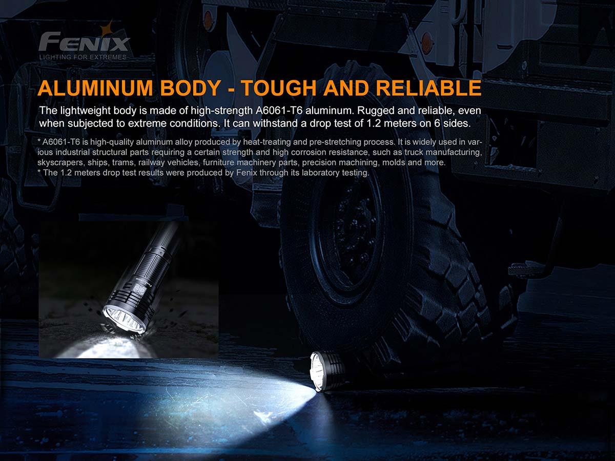 Fenix LR50R Flashlight - 12000 Lumen Spotlight - Image 12