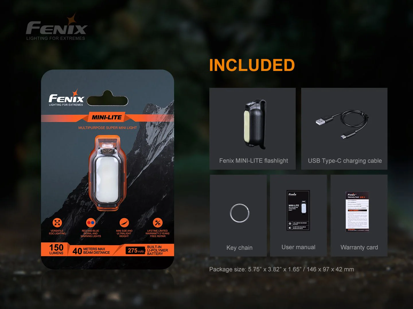Fenix MINI-LITE Compact EDC Flashlight - Image 16