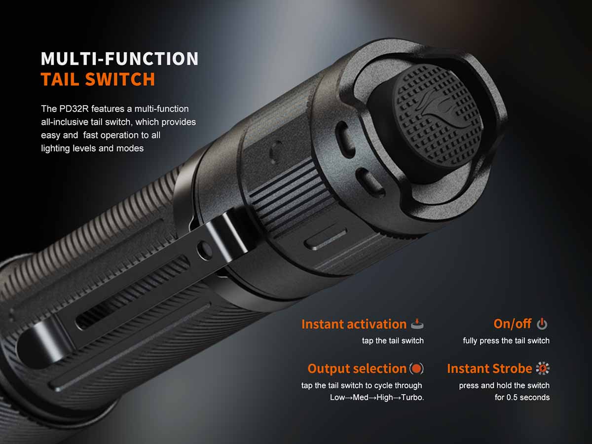 Fenix PD32R Rechargeable Flashlight - Image 7