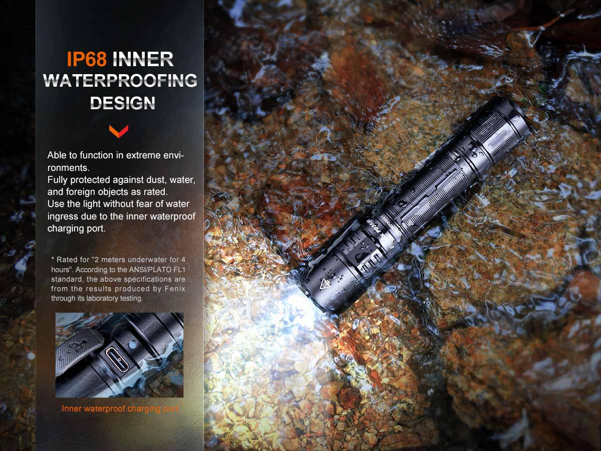 Fenix PD35R Custom Engraved Flashlight - Image 13