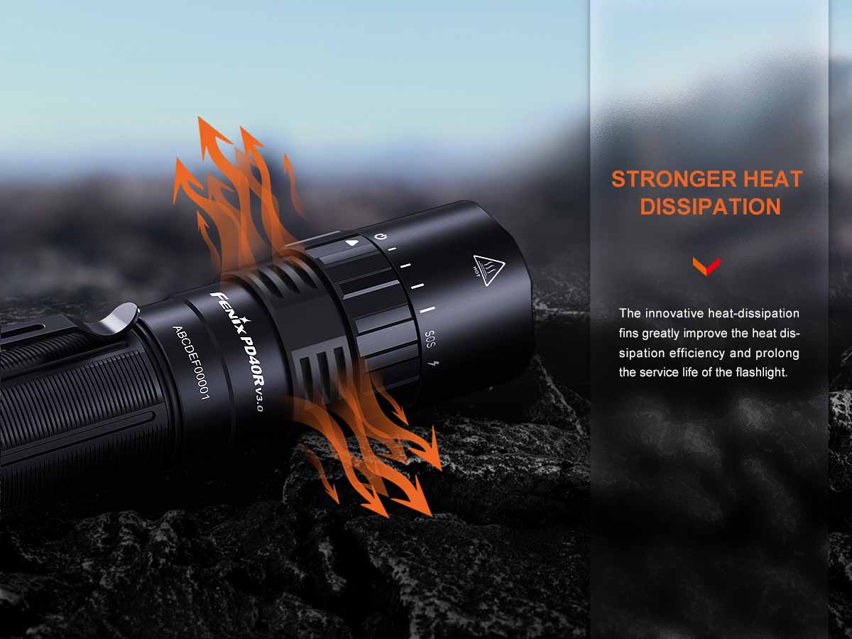 Fenix PD40R V3.0 Rechargeable Flashlight - Image 9