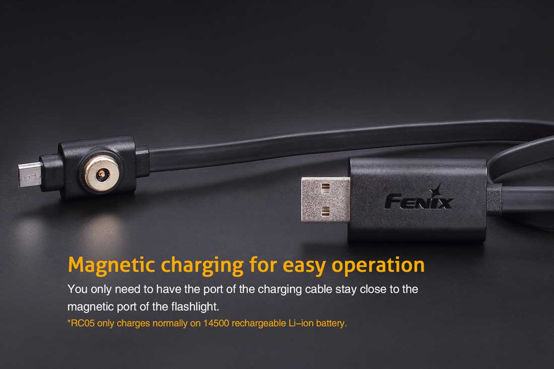 Fenix RC05 Rechargeable Flashlight - DISCONTINUED - Image 3
