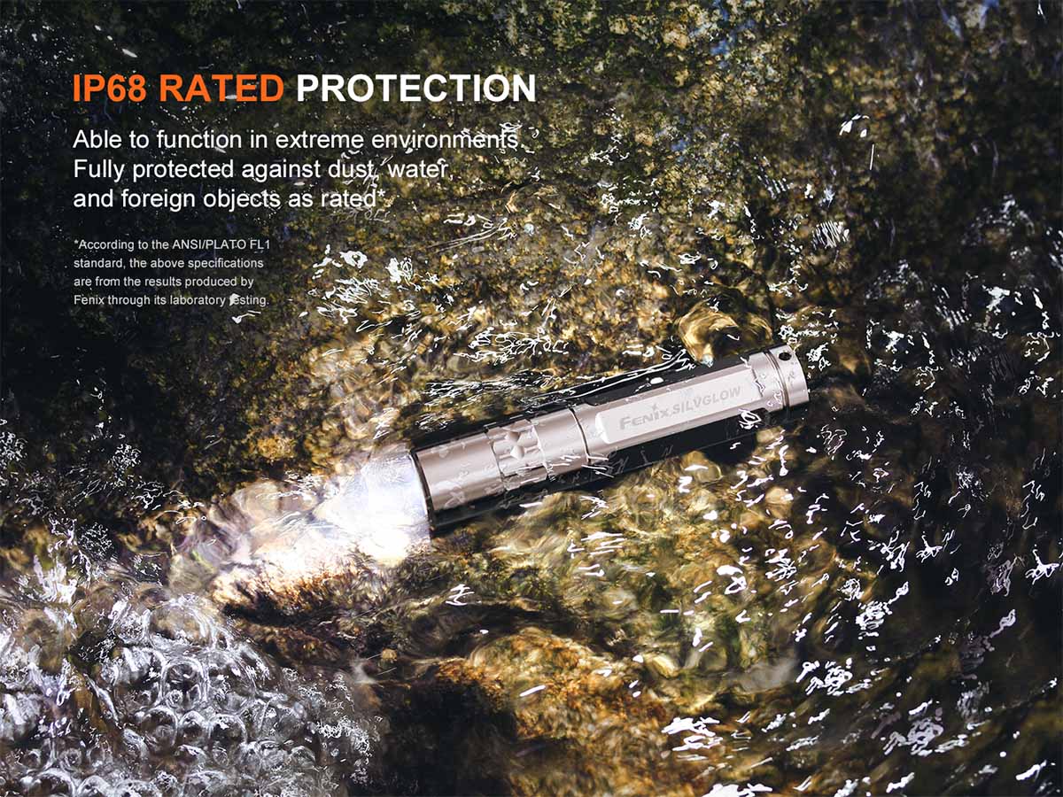 Fenix SILVGLOW Limited Edition AAA Flashlight - DISCONTINUED - Image 11