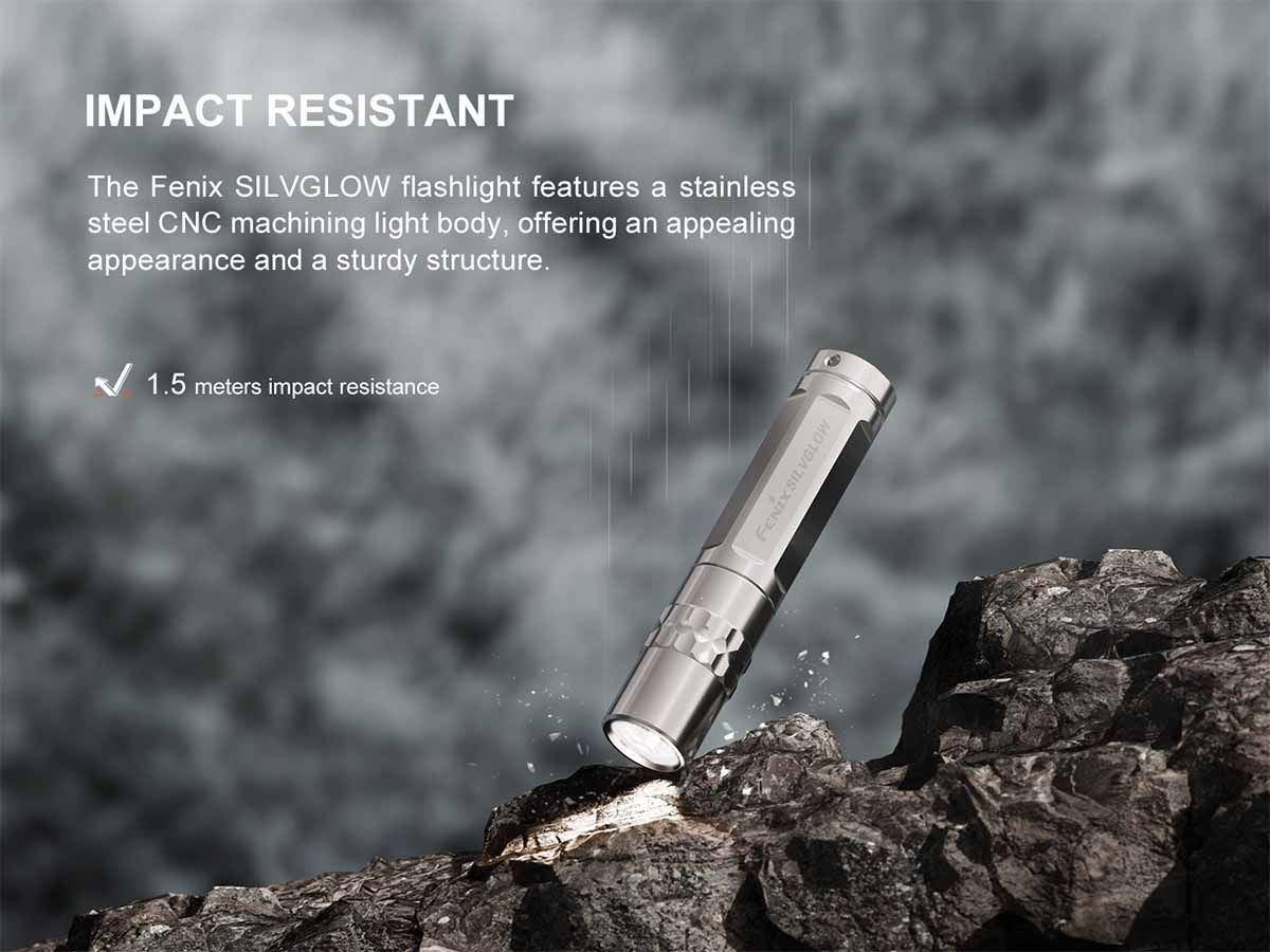 Fenix SILVGLOW Limited Edition AAA Flashlight - DISCONTINUED - Image 9