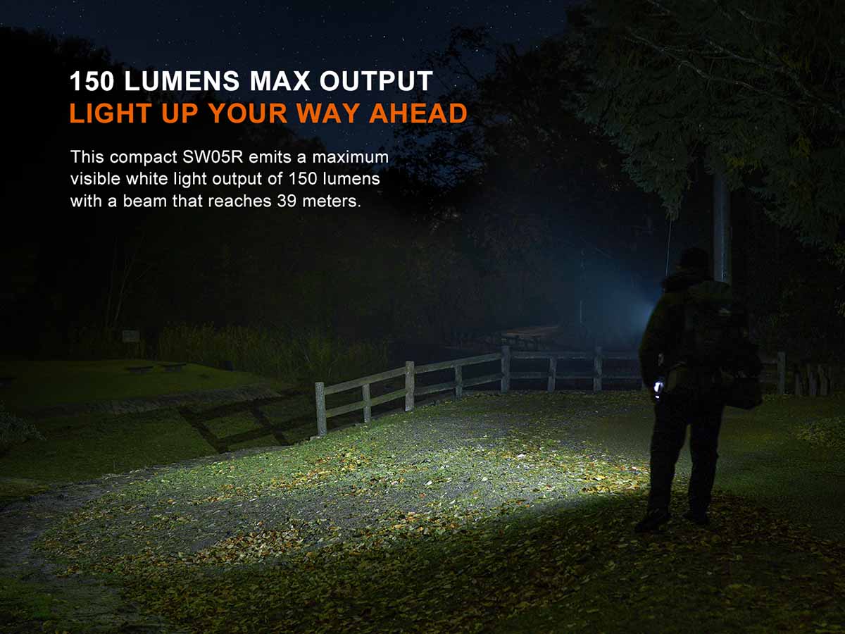Fenix SW05R-RED Clip On Flashlight with Red Light - Image 5