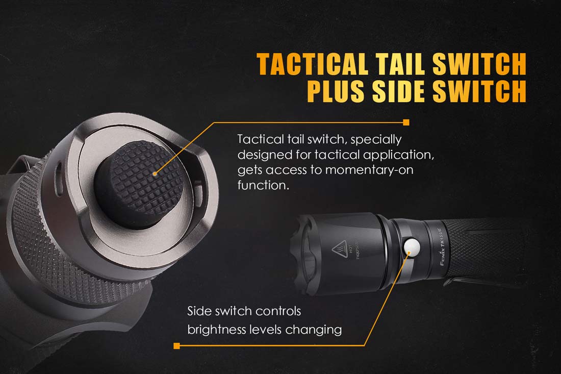 Fenix TK15UE Flashlight - Black - DISCONTINUED - Image 4