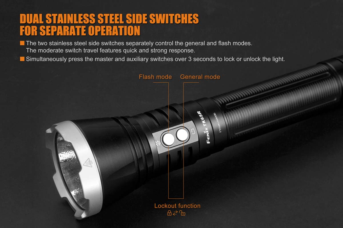 Fenix TK65R Rechargeable Security Flashlight - DISCONTINUED - Image 6