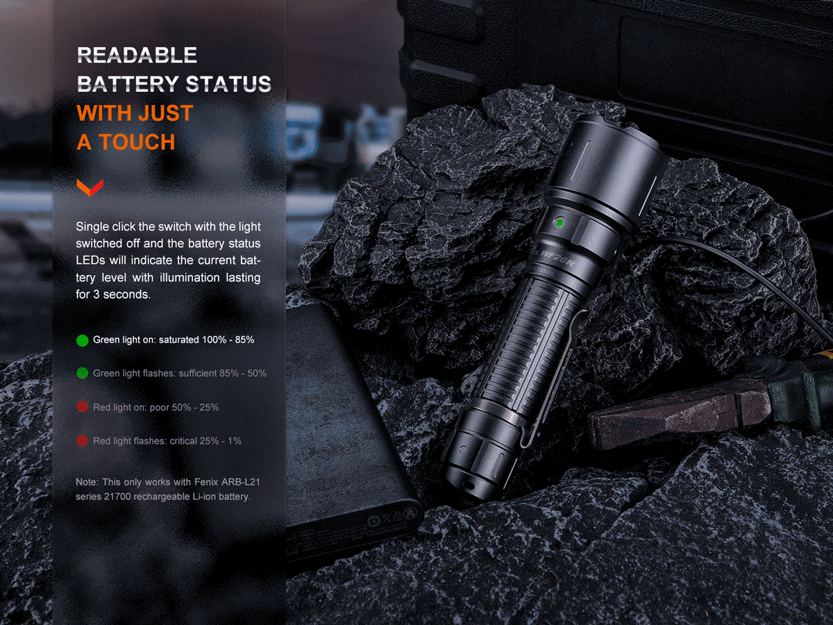 Fenix WF26R Flashlight with Special Edition Engraved Design - Image 11