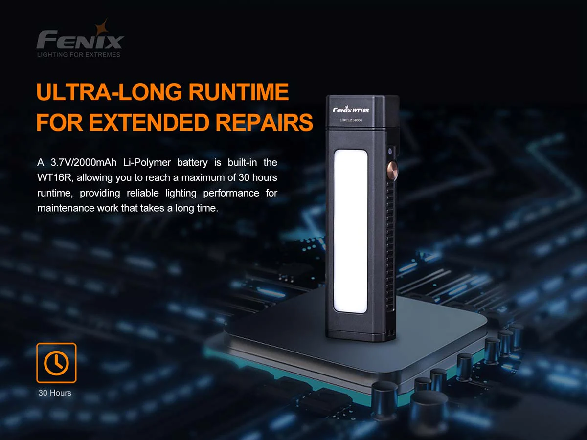Fenix WT16R Rechargeable Magnetic Flashlight - Image 10